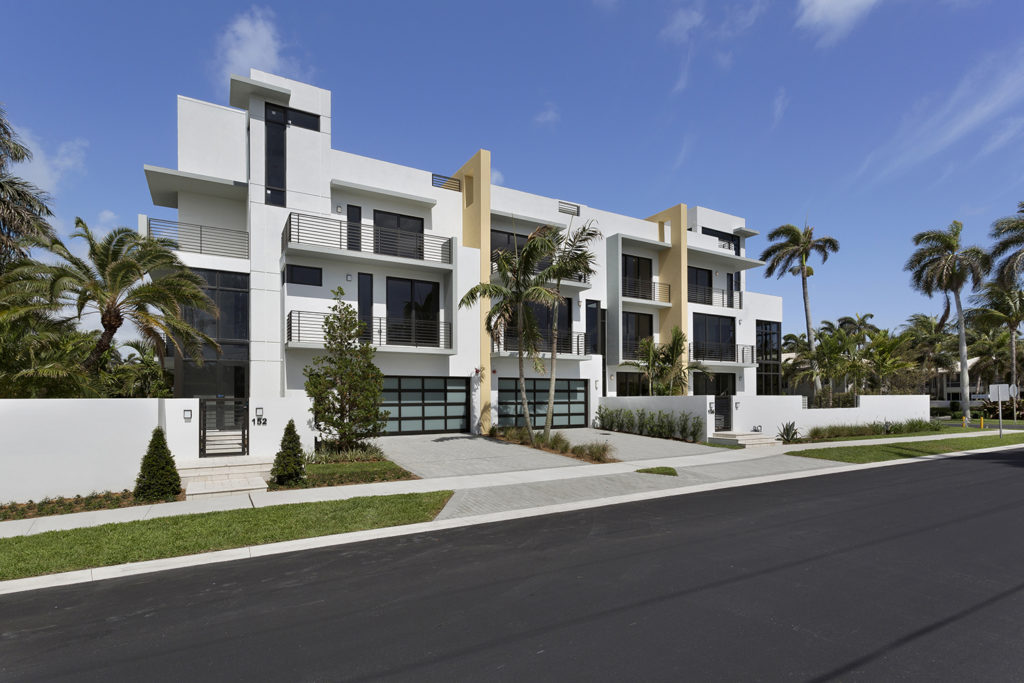 Delray Beach Modern Architecture Townhome Luxury Home Residence Andrews Avenue Atlantic Ave Richard Jones Geometric Home Stunning