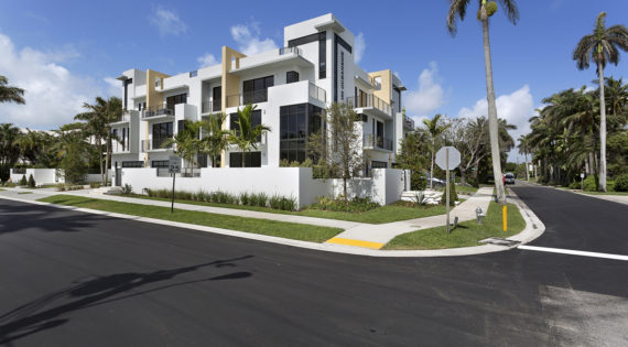 Modern Luxury Living in Delray Beach — 150 Oceanside Complete — Only One Unit Remains